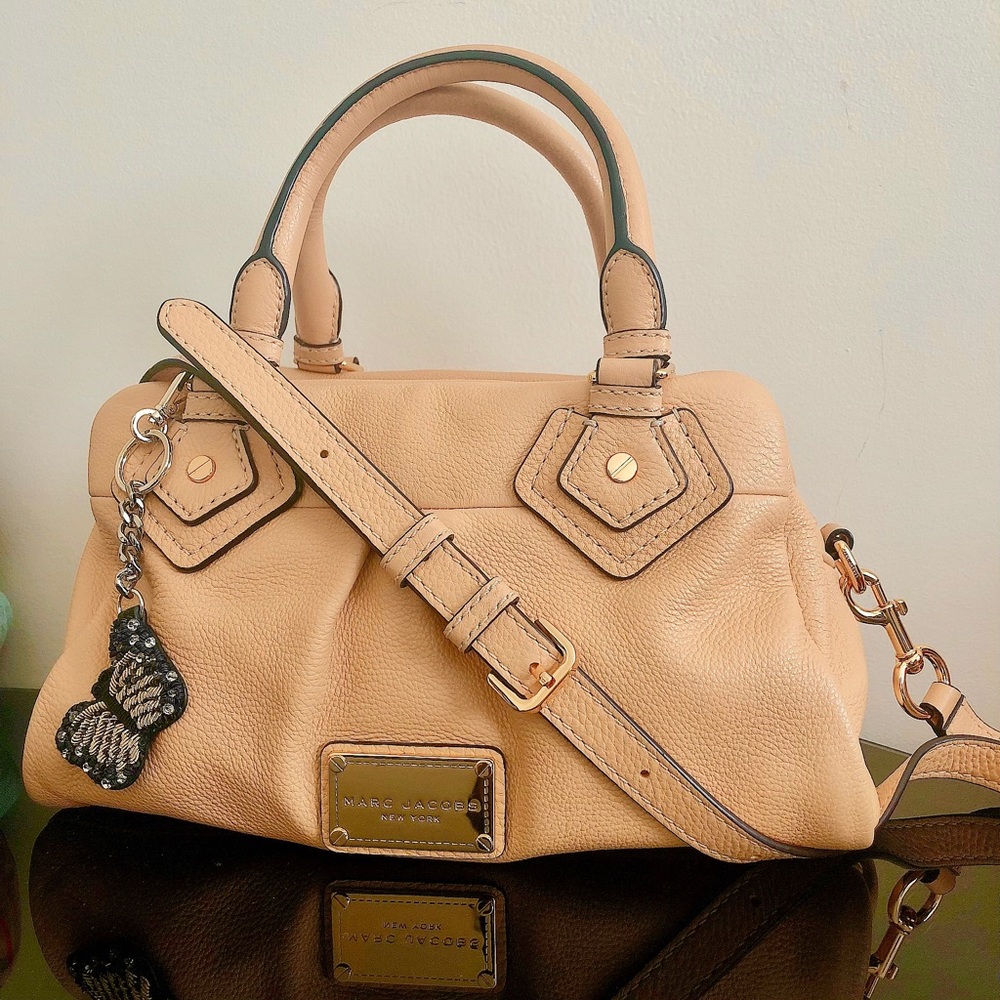 🌼Marc Jacobs🌼 Classic Q Baby Groovee desert satchel yellow crossbody $400